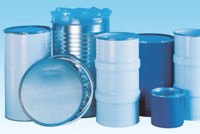 Cylindrical Open Head Steel Containers